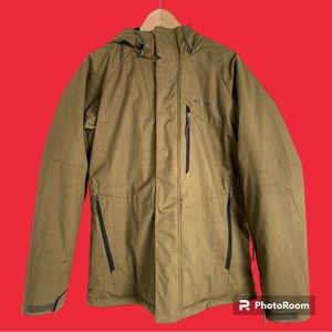 Columbia Hooded Zip Up Jacket